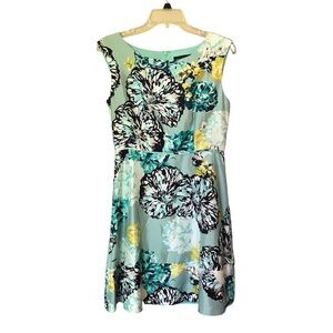 J. Crew Silk Floral Sleeveless Dress Size 6